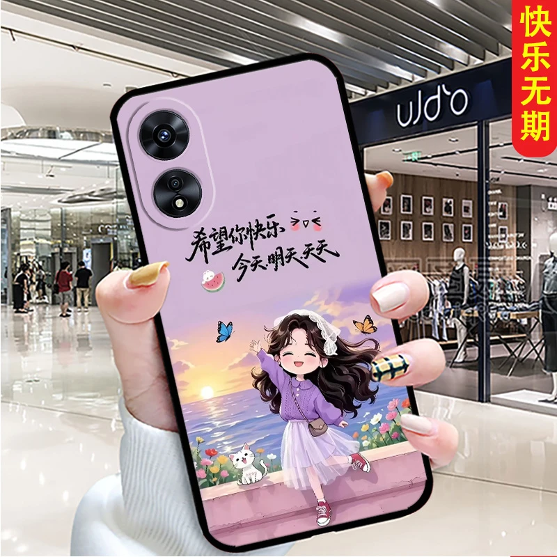 适用OPPOA1pro手机壳PHQ110全包边个性男防摔女新款卡通硅胶软壳
