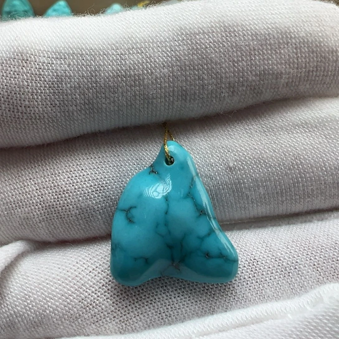 绿松石未镶嵌配饰