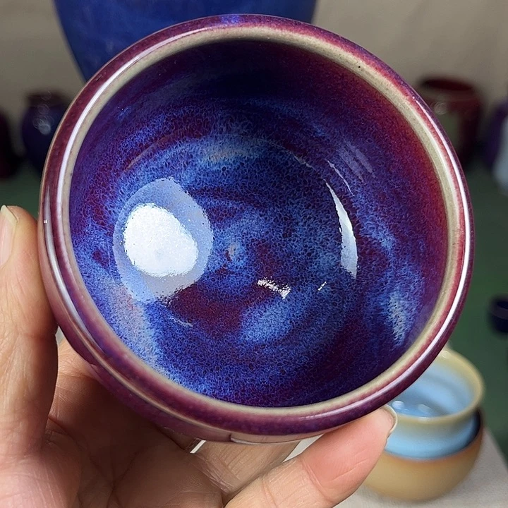 瓷片北**雪钧瓷手工艺品杯子