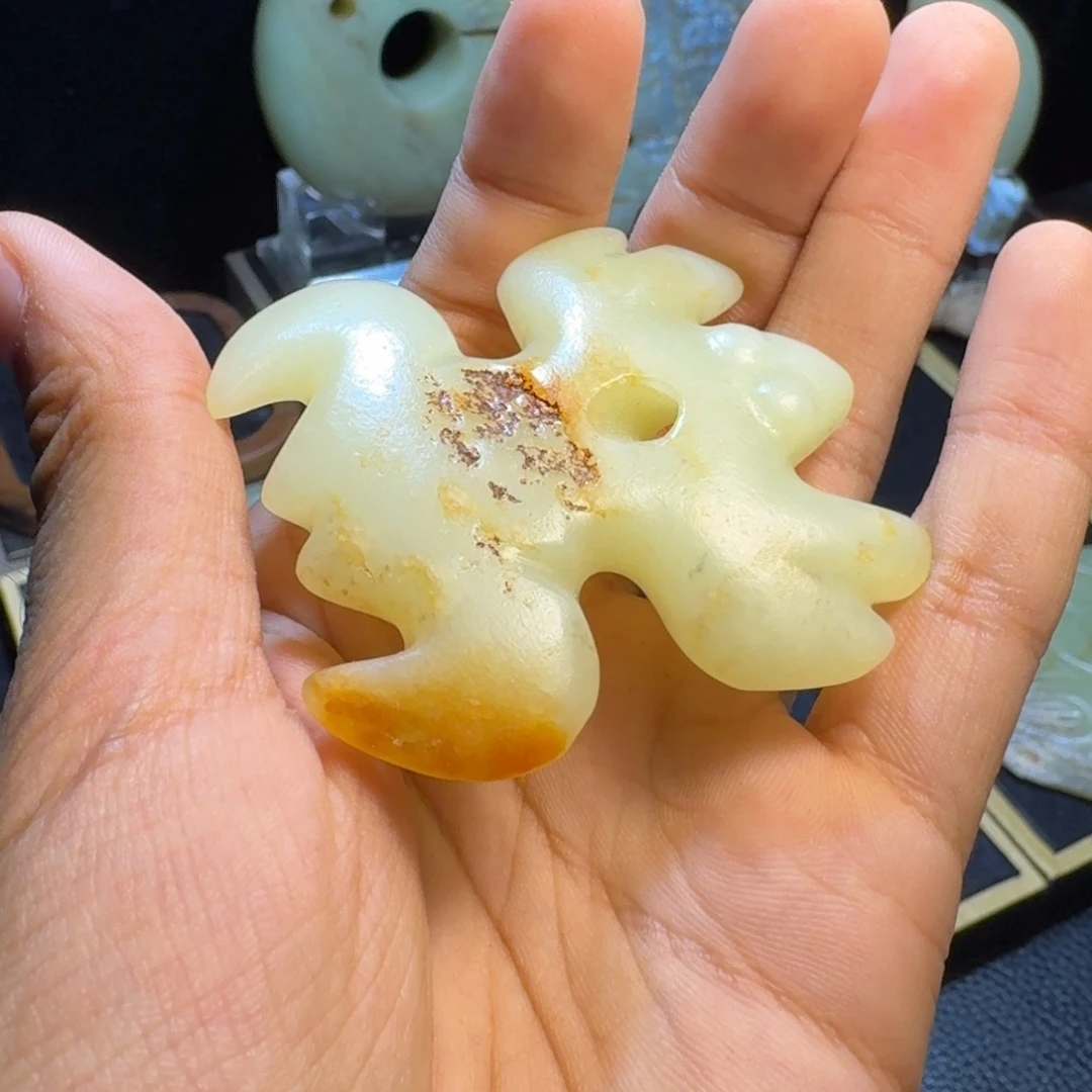 茶***箱玉玉摆件青蛙器形