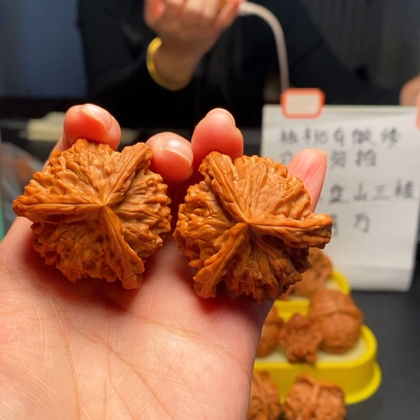 【闪购商品】把件桃核清**莉11号三棱子，