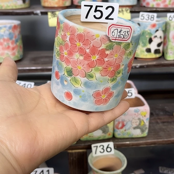 手工制作多肉花盆