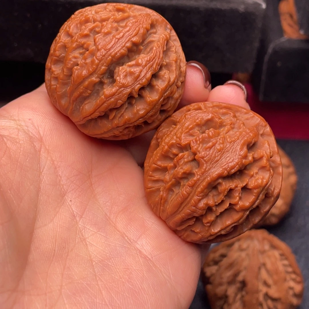 吊坠文玩核桃秦岭核桃108