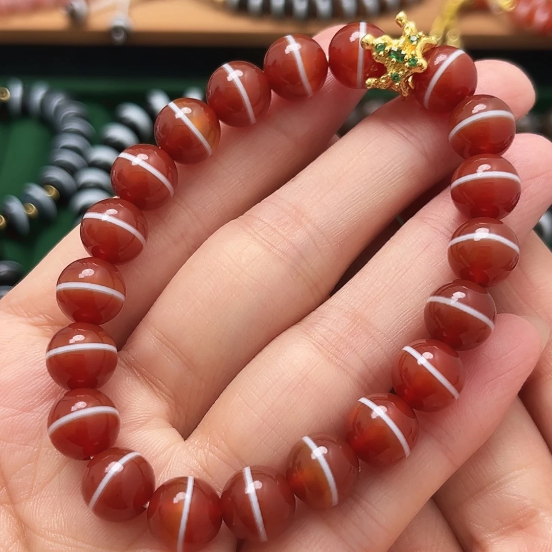 玛瑙/玉髓合金手串