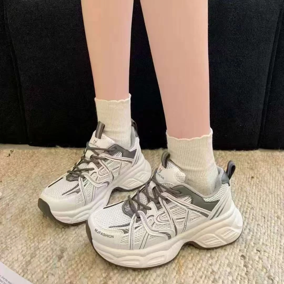 888-60老爹鞋双网轻底运动女鞋四季