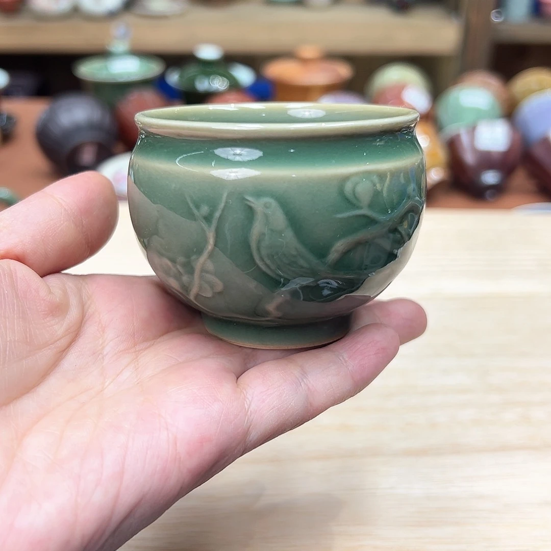 龙泉敬悦青瓷品茗杯