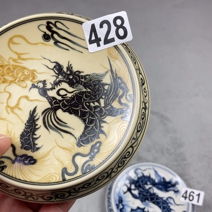 丽***逼瓷片手工手绘手工制作