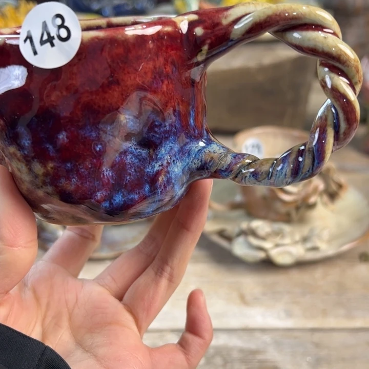 陶瓷懿树日式手捏餐具茶具