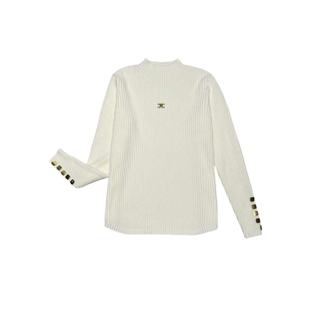 【小铃铛】4312双股纱加厚保暖宽松版型时尚休闲百搭套头针织衫9816