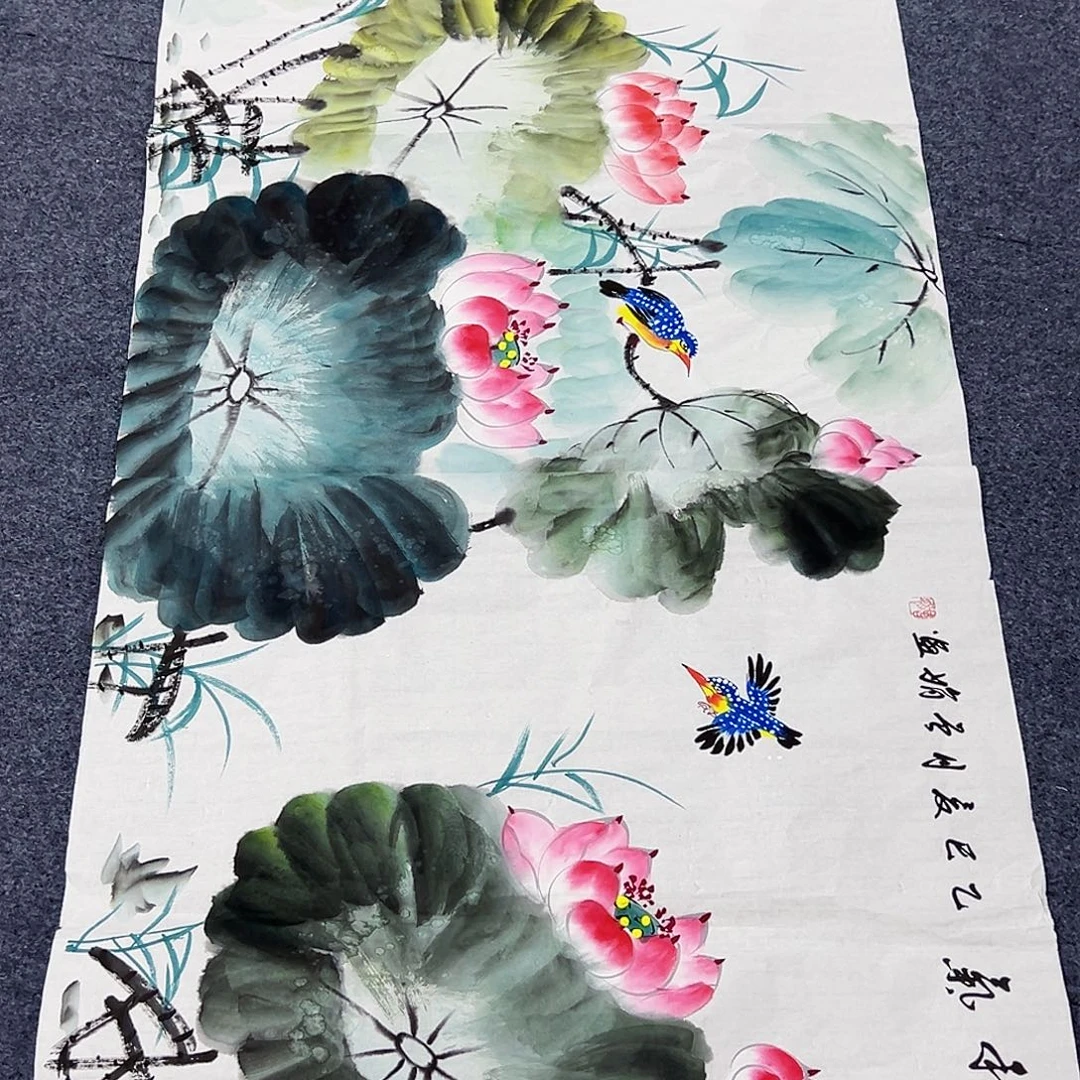 国画事事顺心如意万事如意