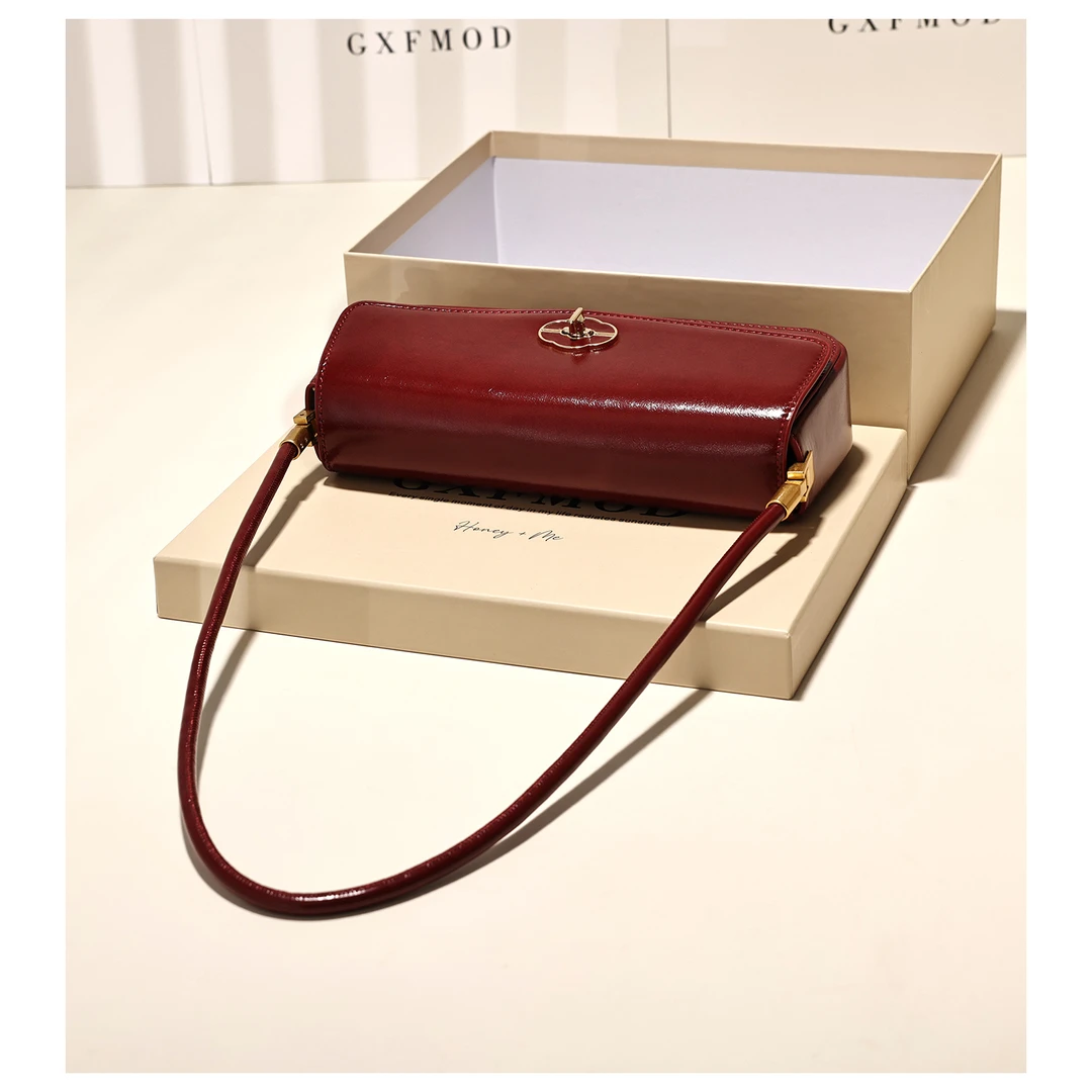 GXFMOD原创设计红色本命年包包2025春夏新品结婚包高级感女新娘包
