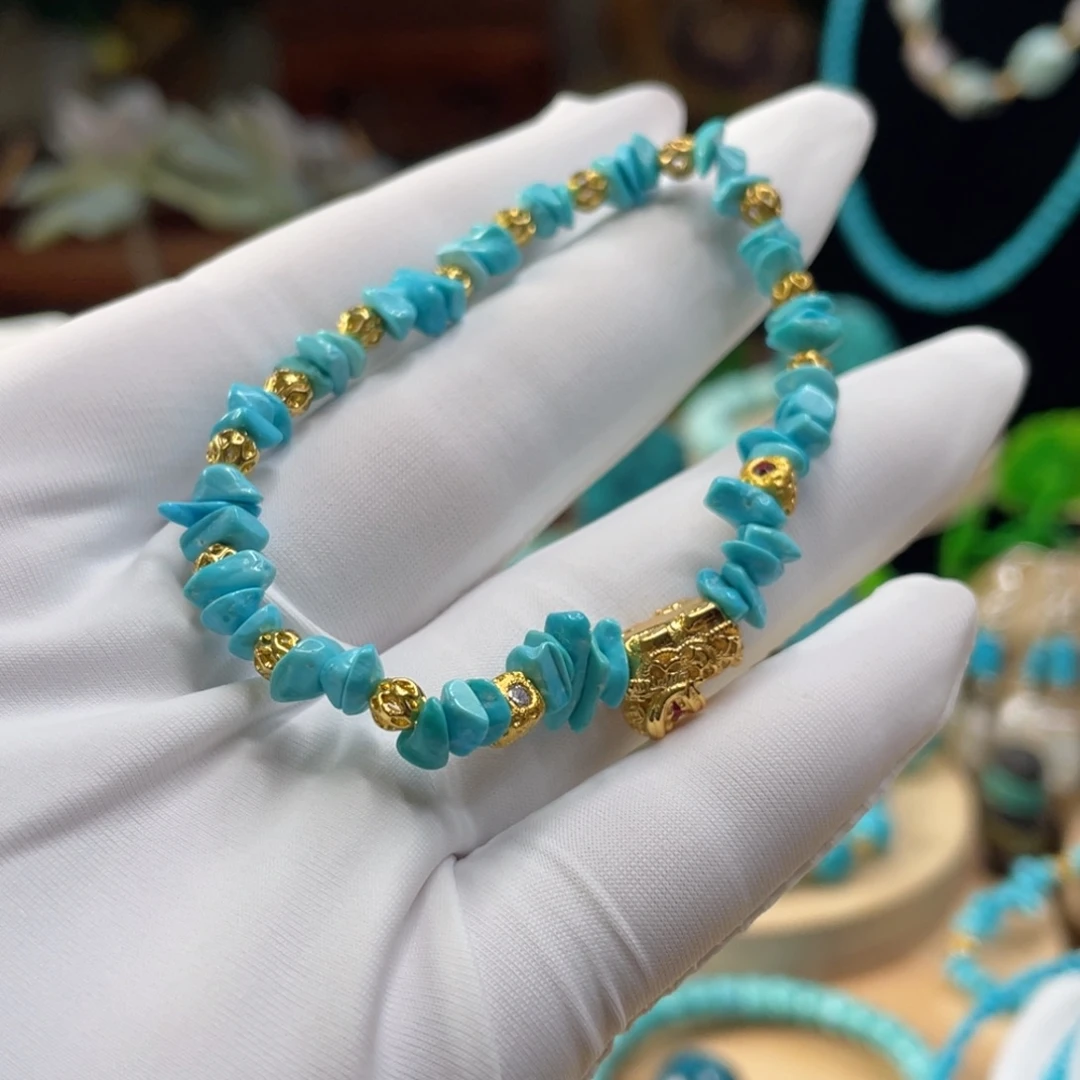 绿松石未镶嵌珠宝奇石