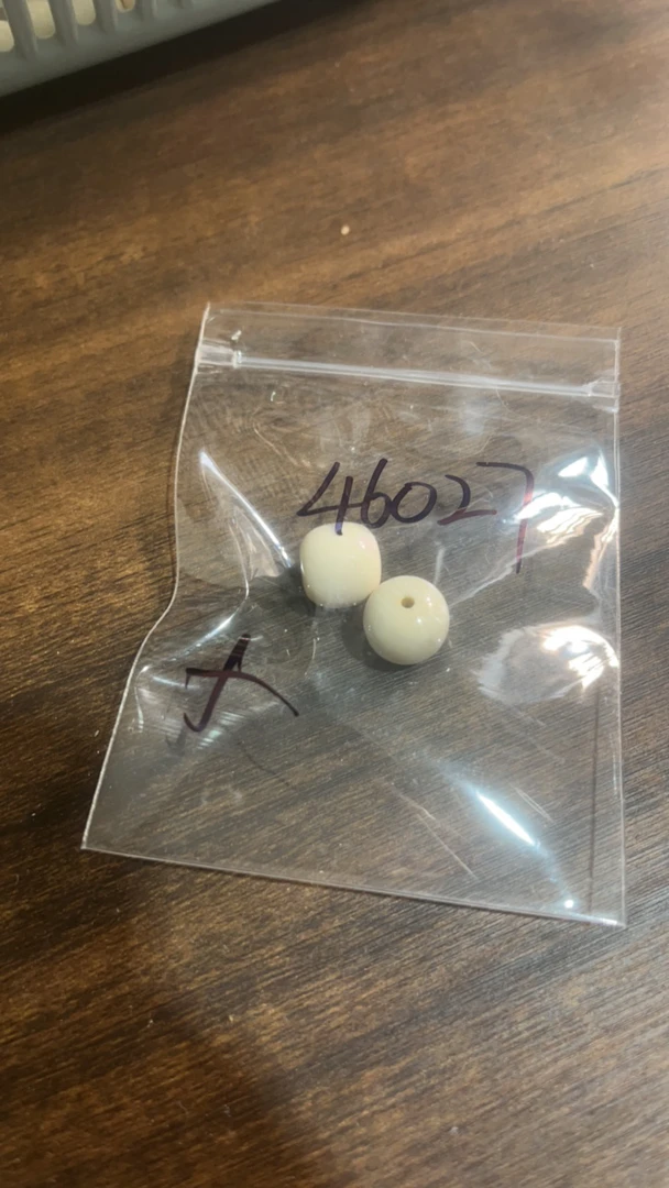 46027猛犸牙瑕疵对珠配饰