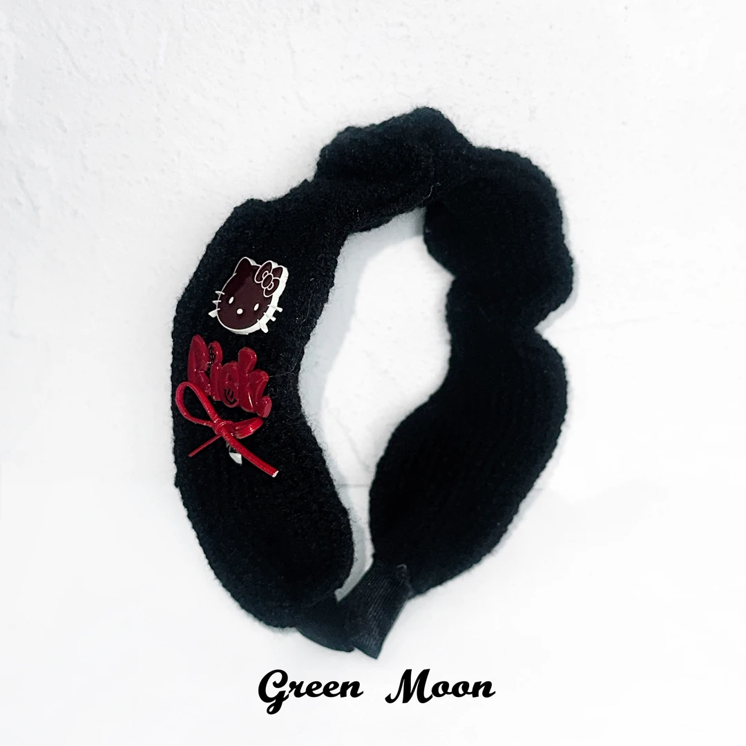 甜酷辣妹黑色猫咪发箍可爱卡通A233