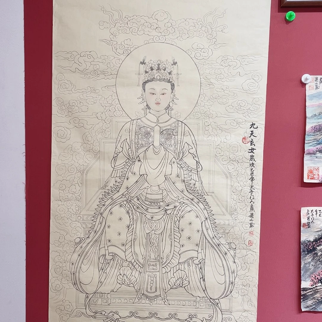 国画侯果山老师手绘国画作品音浩
