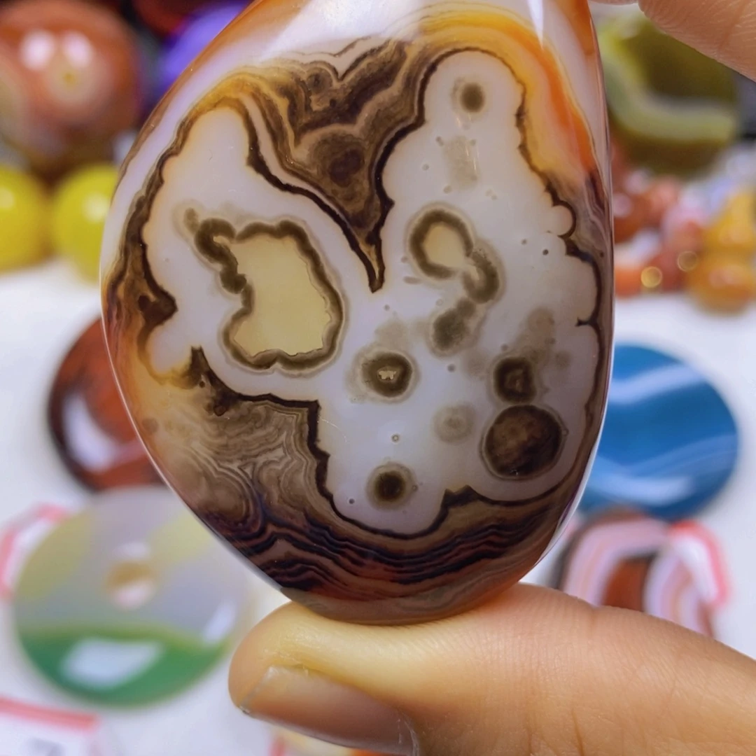 玛瑙/玉髓未镶嵌珠宝半成品