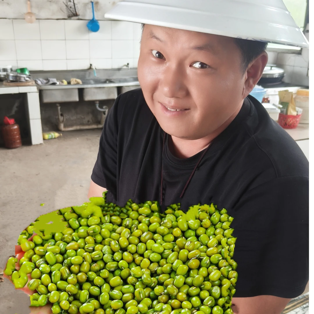 《二狗哥专享》四川农民自家大绿豆