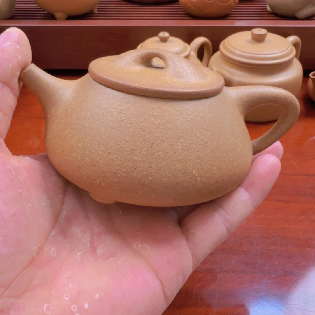 茶壶紫砂半手，景舟容量二百一