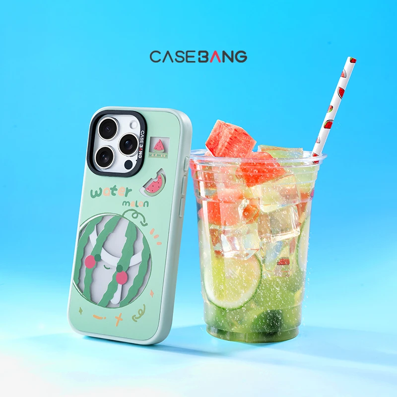 CASEBANGx每日一果系列适用iPhone16/15手机磁吸壳卡通水果防摔