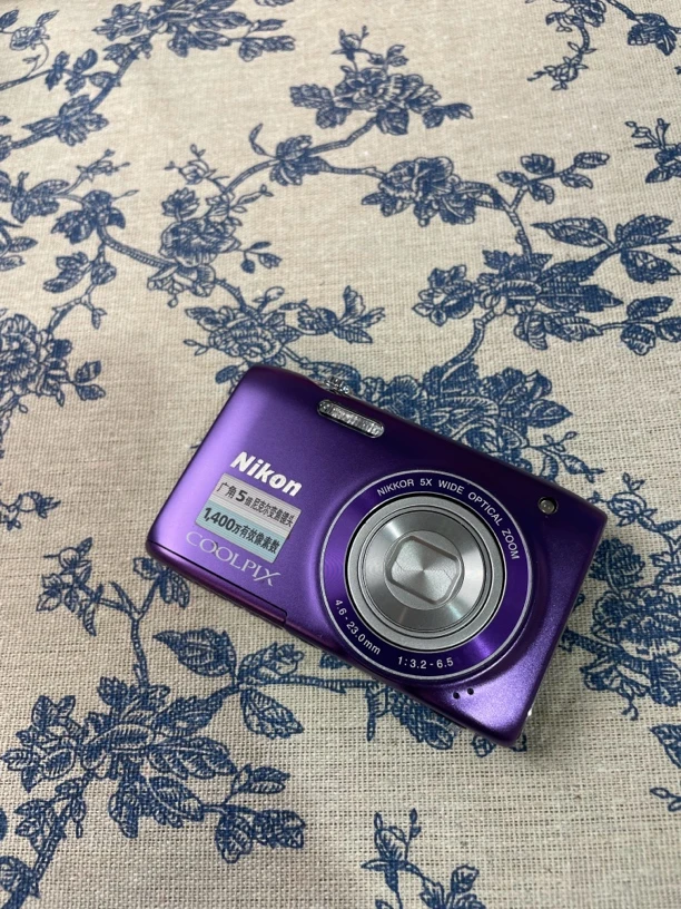 95新 Nikon/尼康 s3100妹妹说紫色很有韵味配件齐全