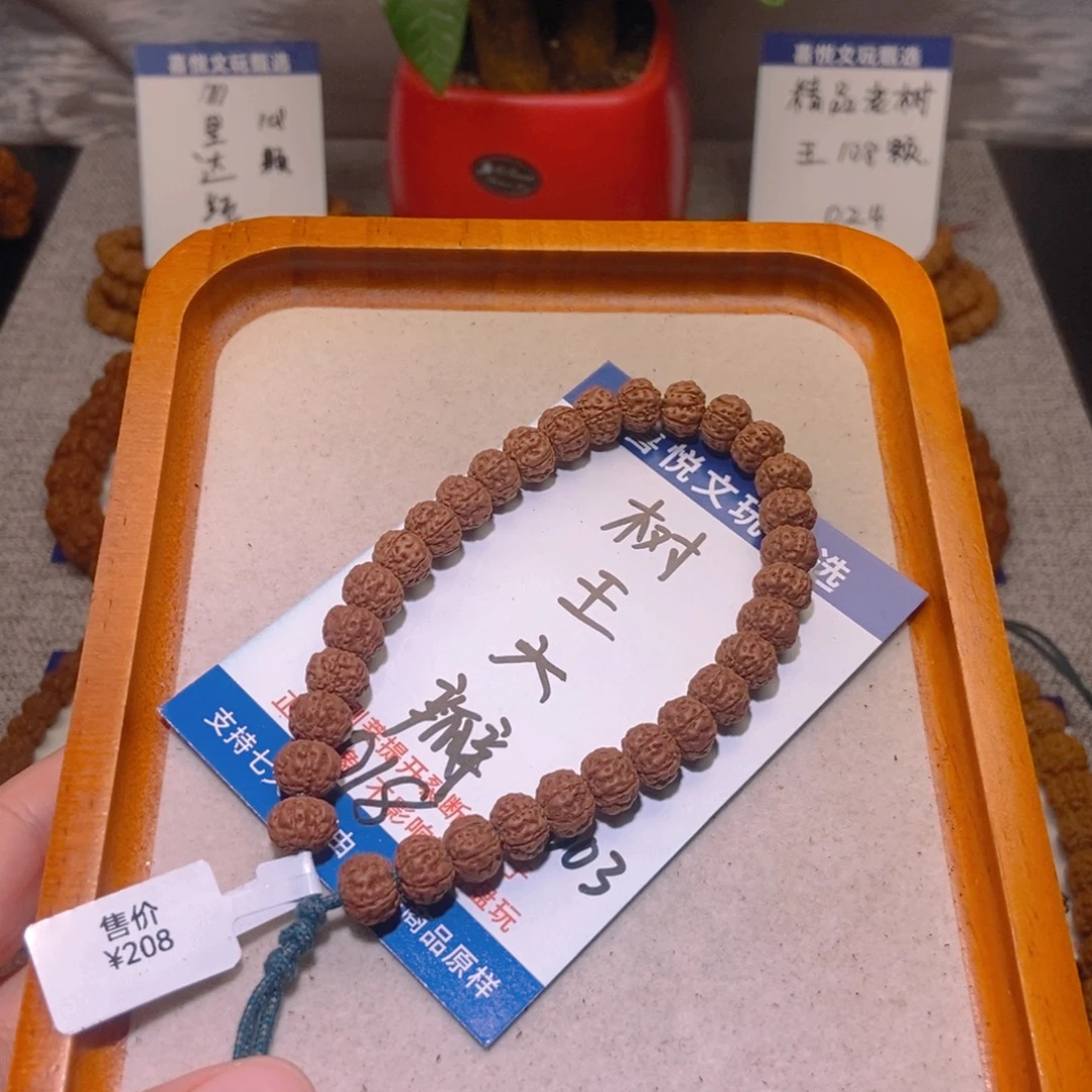 金刚菩提手串树王六瓣9，018