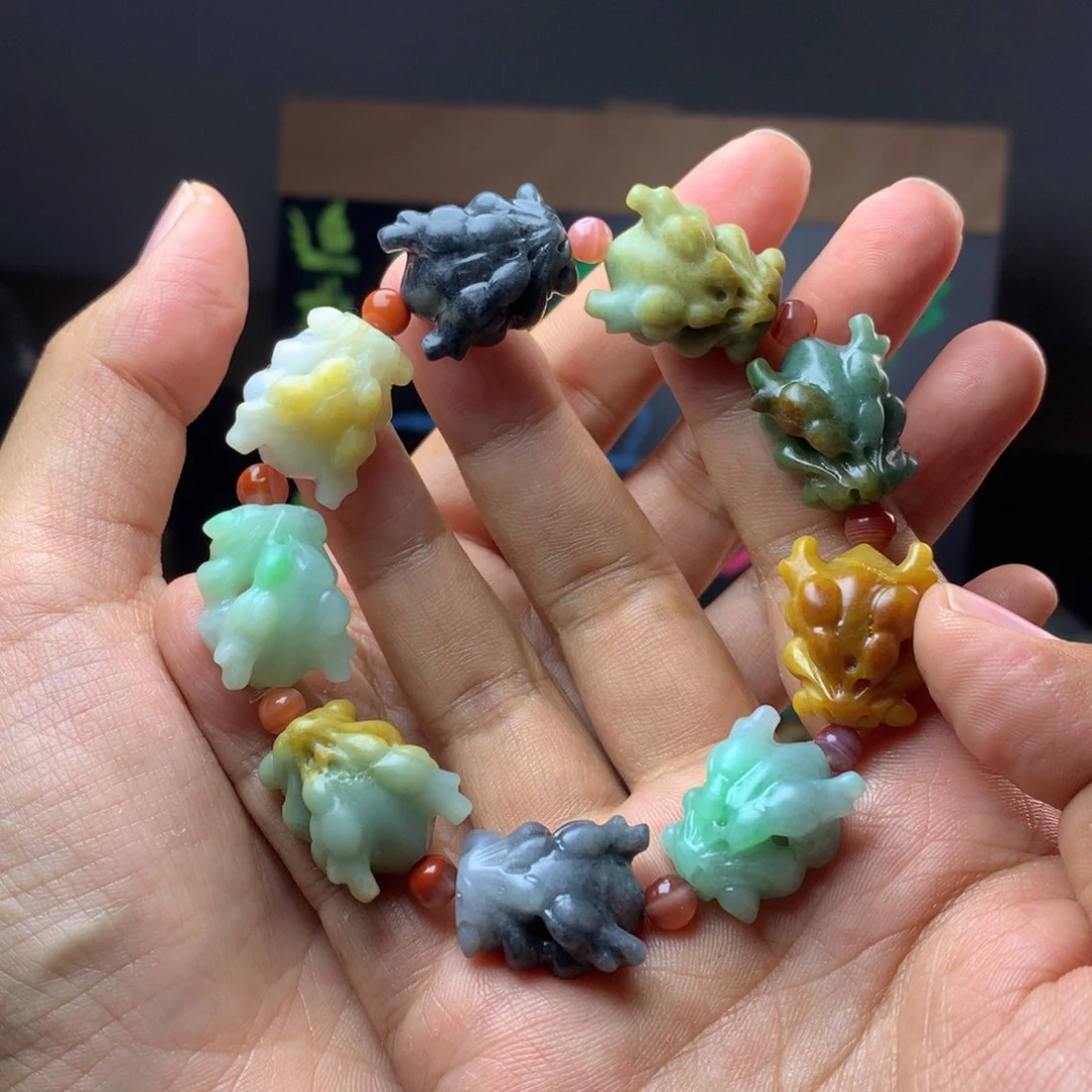 定制翡翠未镶嵌艳***0翡翠