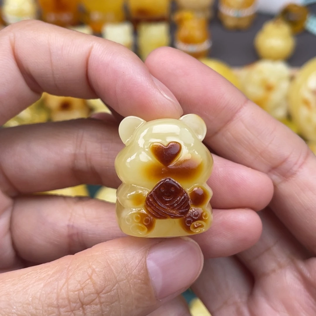 裸石琥珀未镶嵌蜜蜡