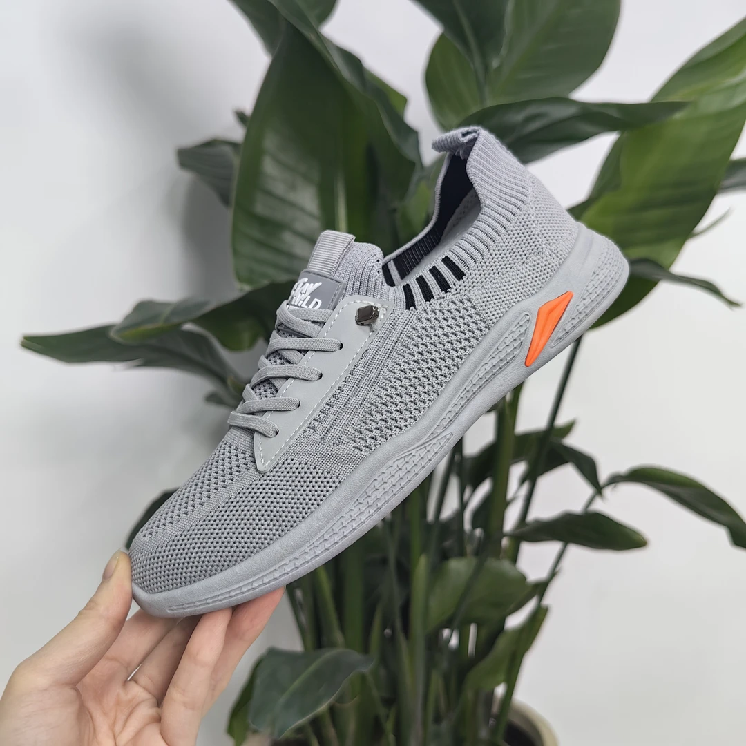 春夏新款高档飞织鞋丨男士飞织网面鞋透气潮鞋运动休闲鞋K755