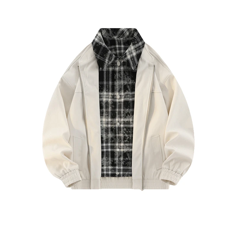 休闲夹克男士运动春季宽松潮流日系 J2585