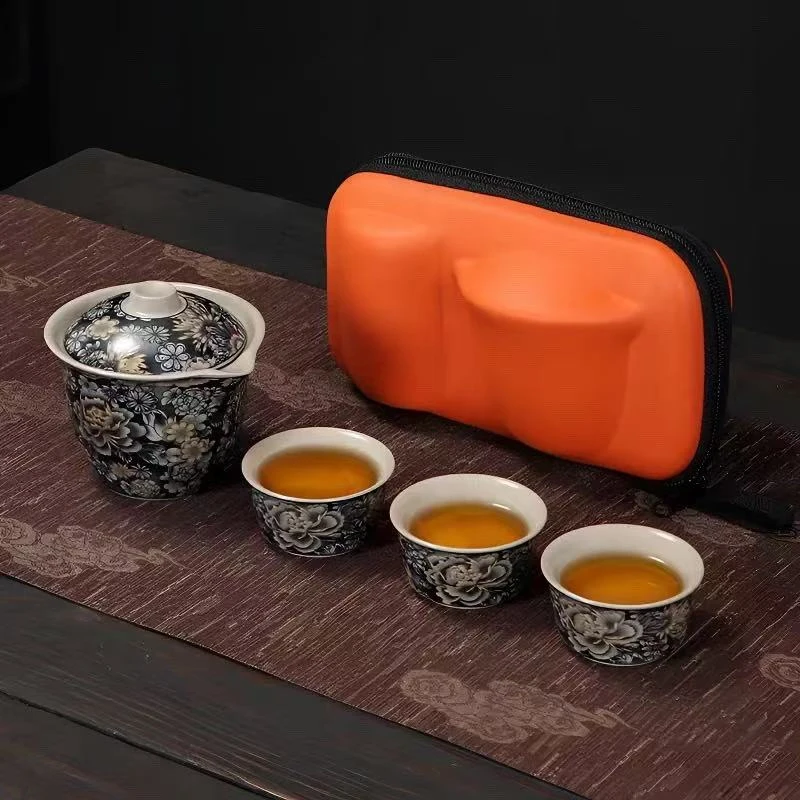 f630-青花旅行茶具