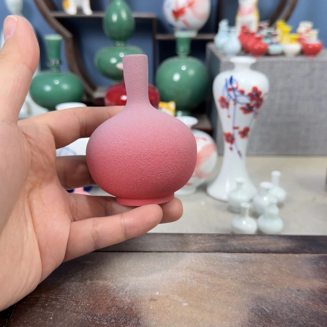 陶瓷手工小花器摆件