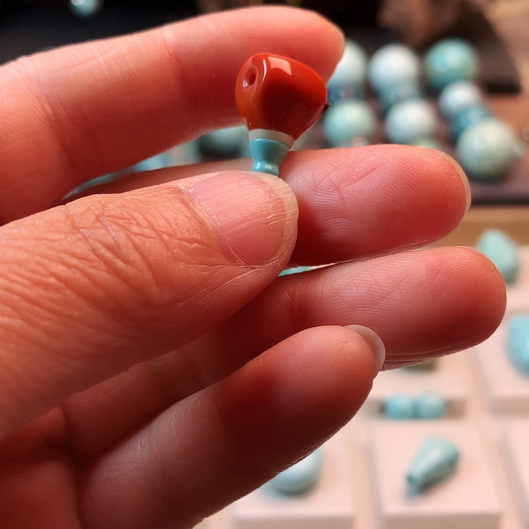 绿松石配饰未镶嵌