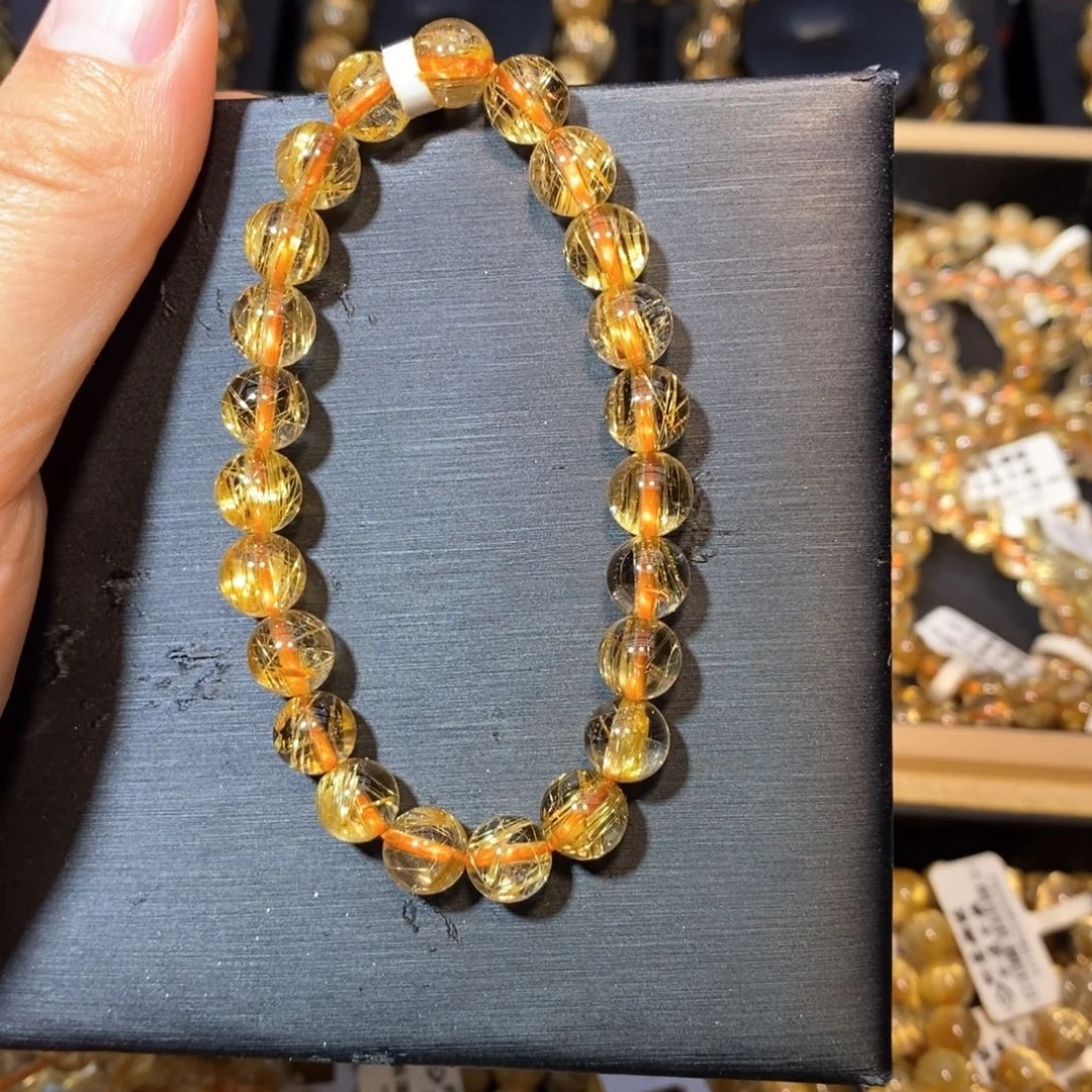 水晶手链未镶嵌泡*手链8mm