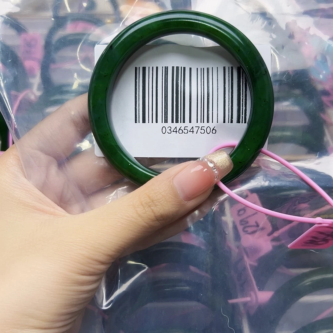 和田玉手镯未镶嵌61