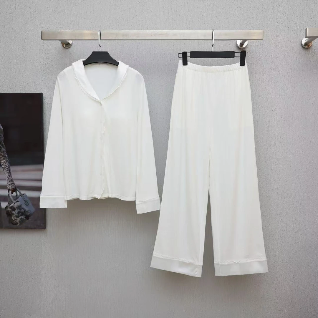 【晨老板】~ceilina 舒适薄荷纤维提花居家服睡衣69240213