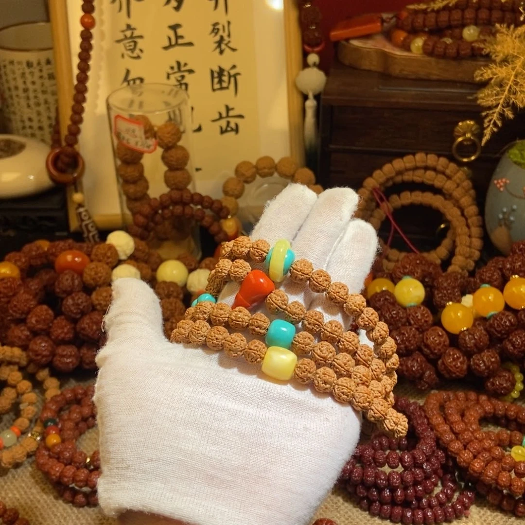 金刚菩提手串105原籽108跑环款P