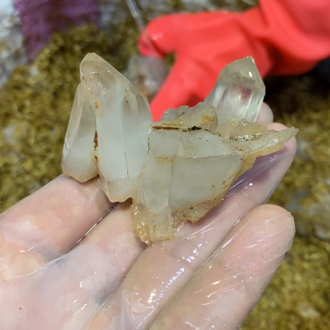 水晶水晶原石摆件未镶嵌