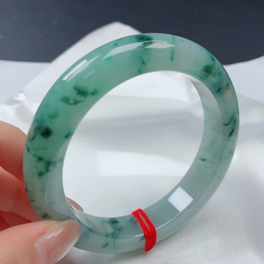 翡翠未镶嵌手镯58