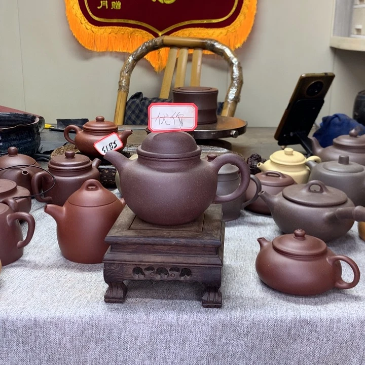 茶壶紫泥风*半手工制作300 C