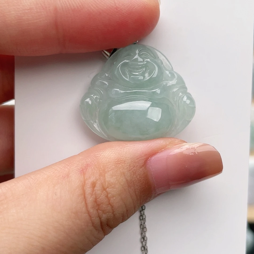 颈饰未镶嵌翡翠佛公