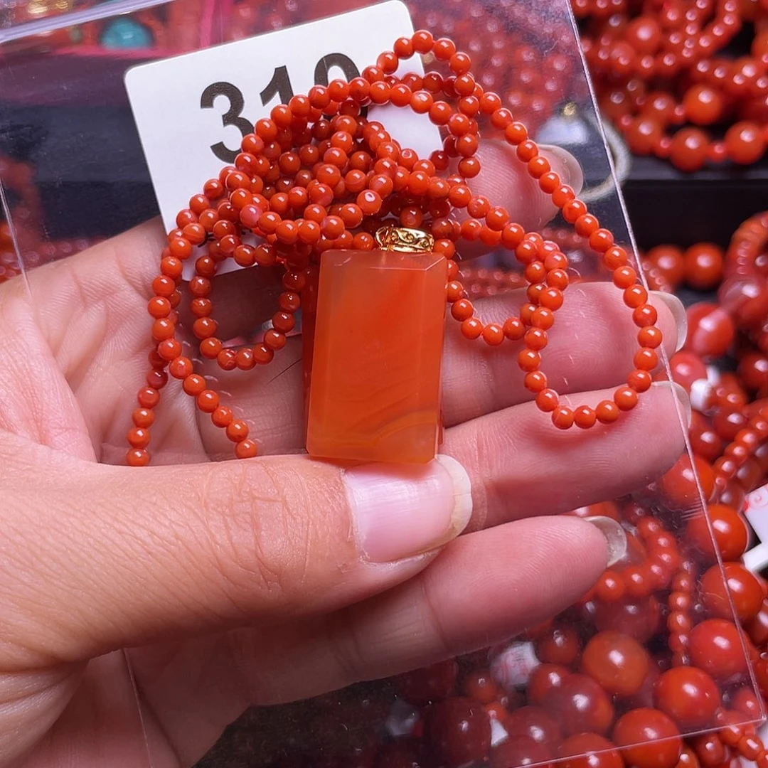 未镶嵌手链南红玛瑙用****2