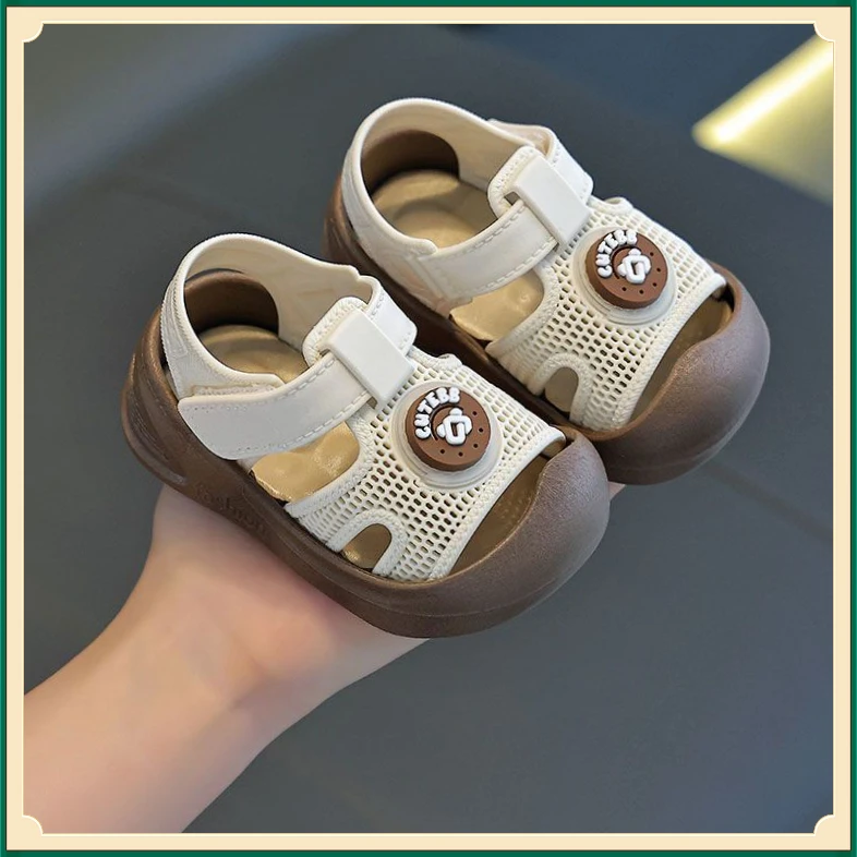 学步鞋2025新款小童宝宝凉鞋HBYB防滑夏季婴儿鞋子软底透气【悦成】