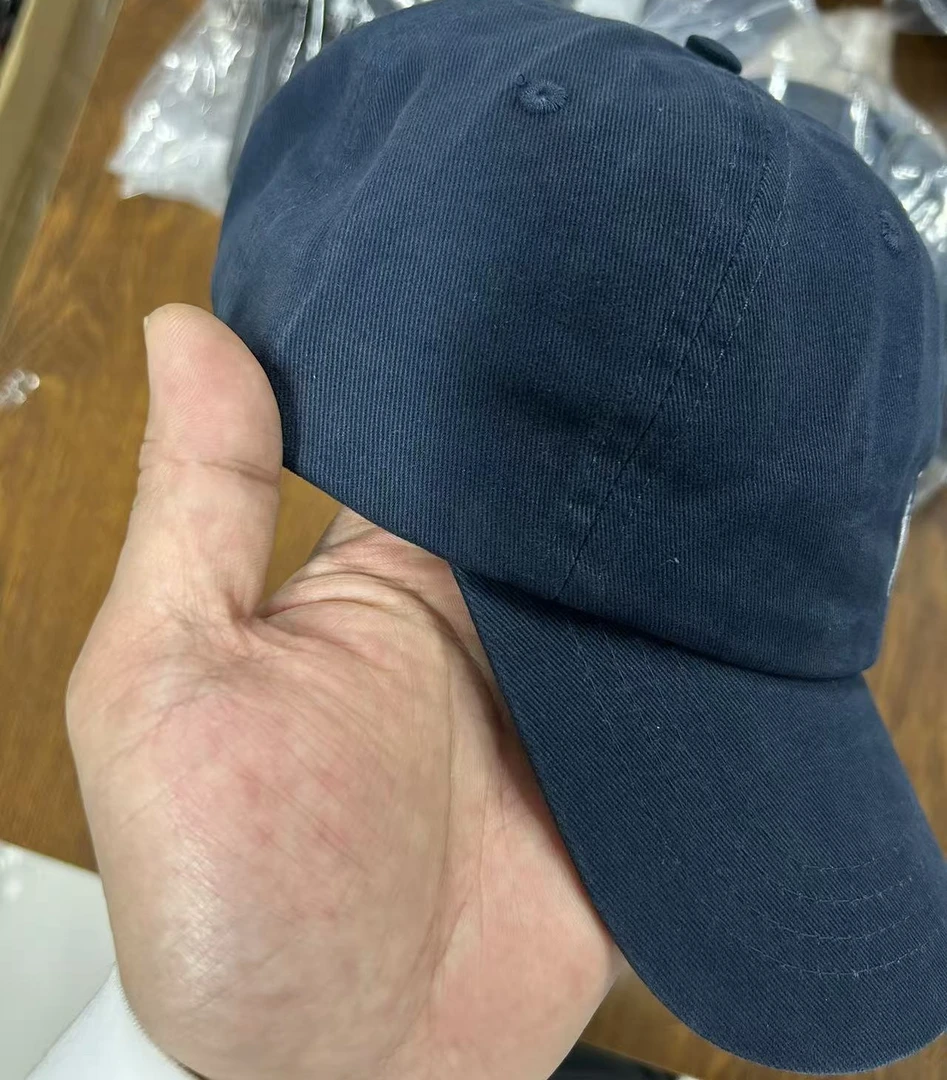 158-男女同款帽子，刺绣，水洗棒球帽，线帽