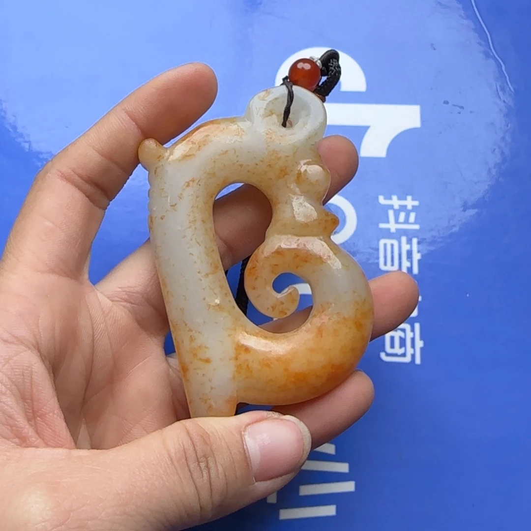 和田玉把件未镶嵌雁