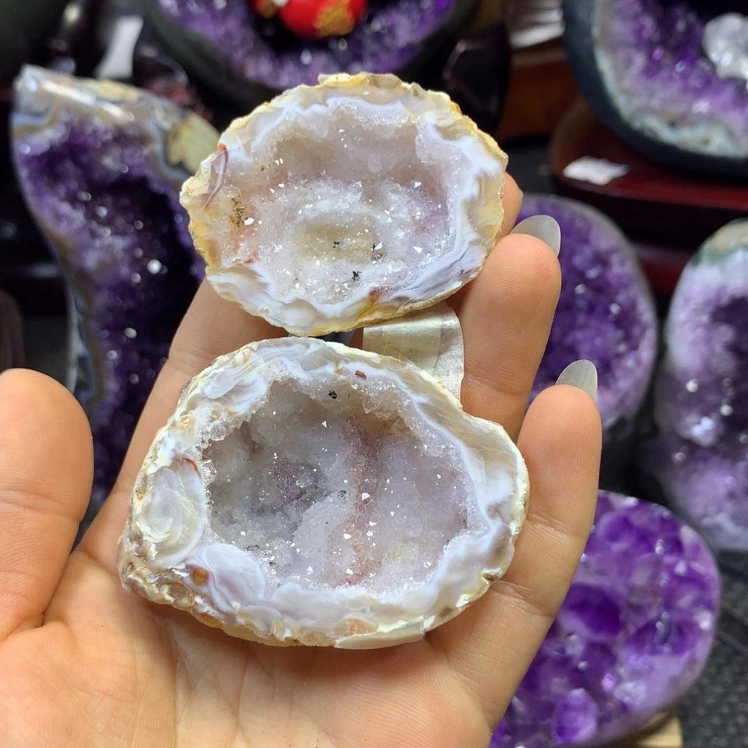 摆件月未镶嵌水晶旧*光