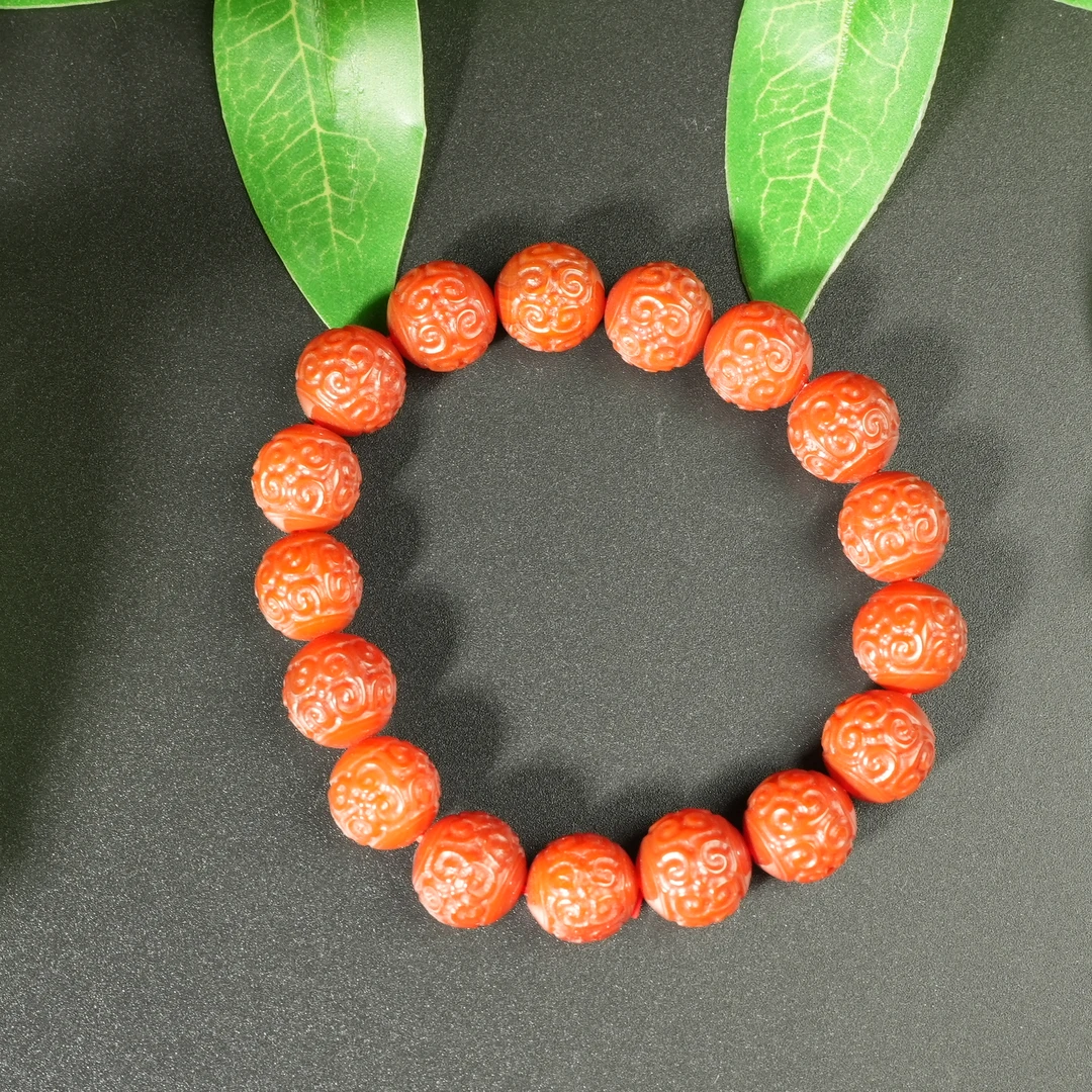 二十世纪中后期南红玛瑙手串AAJD2503051001