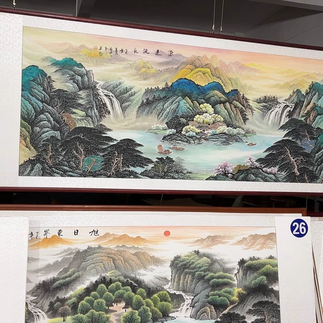 李***萌国画手绘保证假一罚万