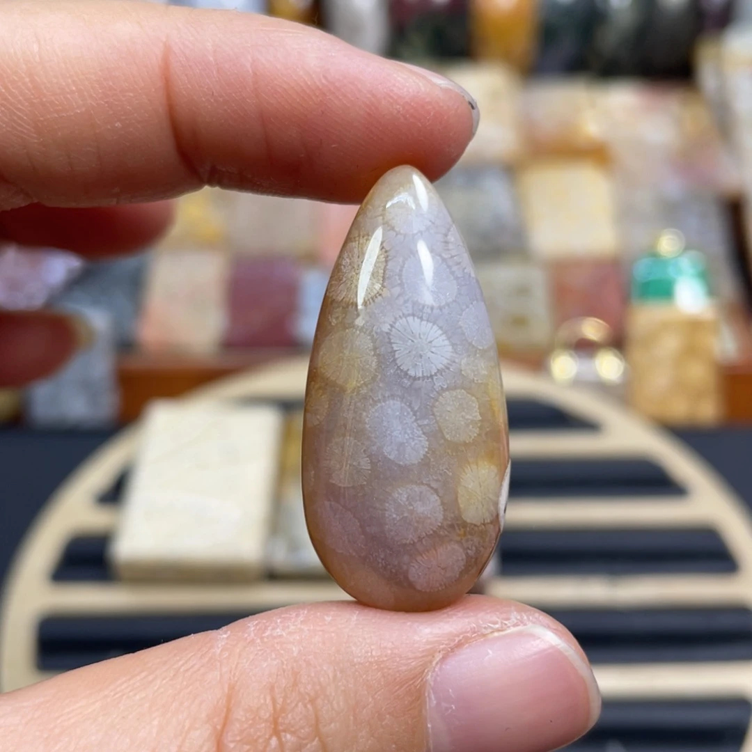 硅化玉未镶嵌颈饰k12