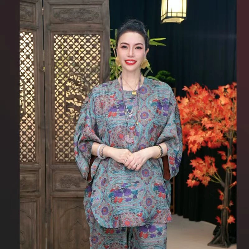 【菏泽2025新款新中式中国风时尚高级宽松气质百搭上衣外套