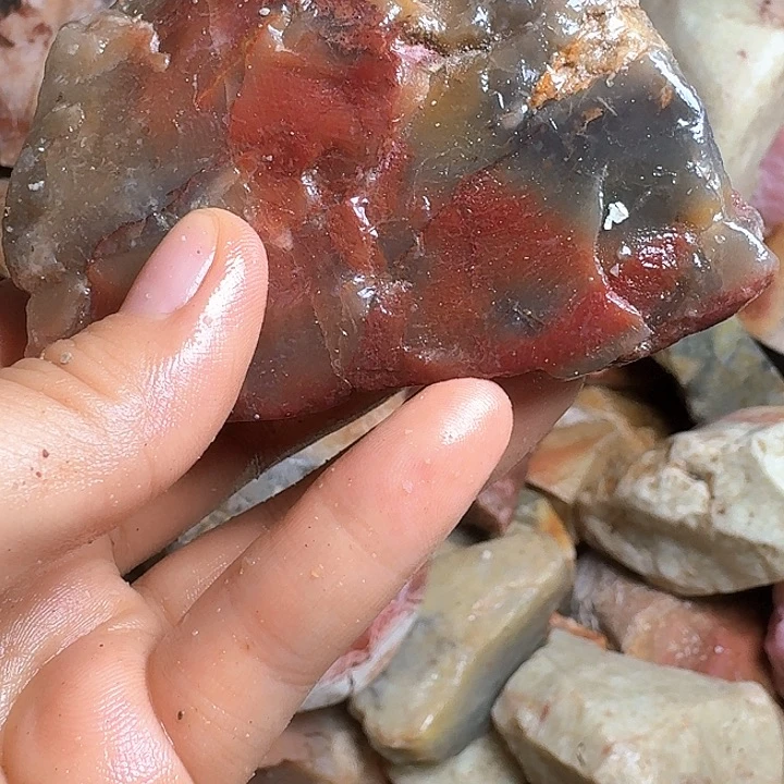 墨***荷寿山石寿山石的颜色
